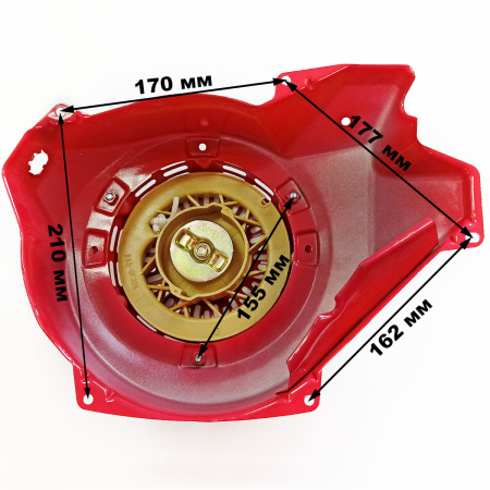 Стартер ручной 177F(GX270) с кожухом