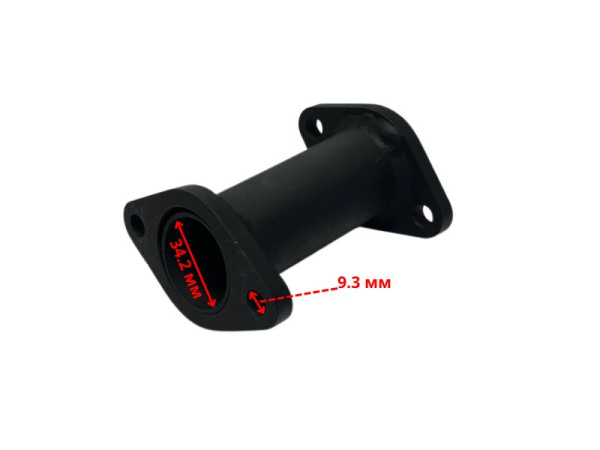 Колено глушителя (100мм)