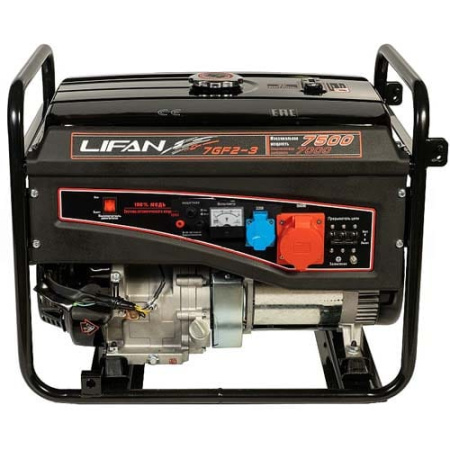  Генератор  бензиновый Lifan 7500-3 (7GF2-3)