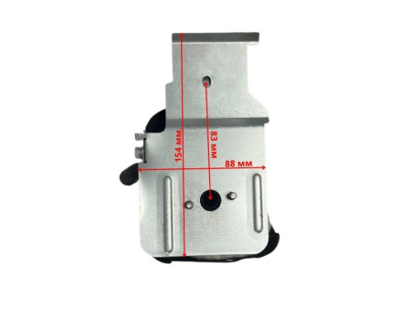 Глушитель 139F-2 Lifan в сборе с пластиной крепления