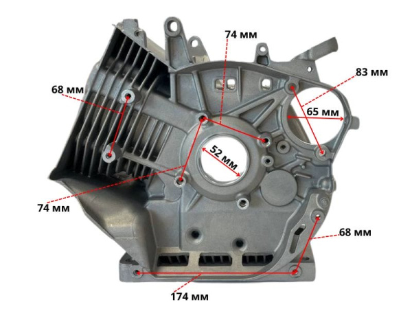 Блок двигателя KP500E Lifan (11110-A3414-0001)