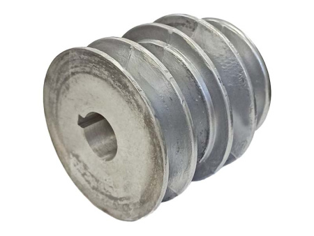 Шкив ременной пос. 20мм (4 ручья,А-13мм,D69/55мм) Салют