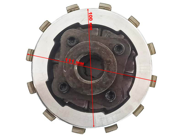 Сцепление 6-8лс (12 лепестков, прямое)