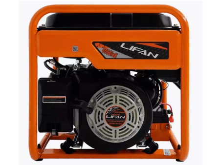  Генератор  бензиновый Lifan 6500IOE инвертор