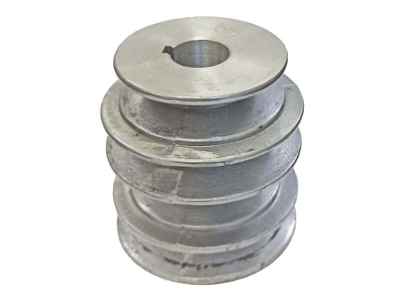 Шкив ременной пос. 20мм (4 ручья,А-13мм,D69/55мм) Салют