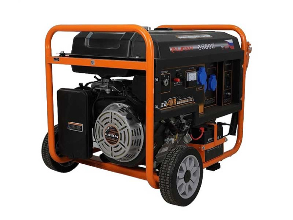  Генератор  бензиновый Lifan 6500E (5GF-4)