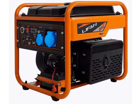  Генератор  бензиновый Lifan 6500IOE инвертор