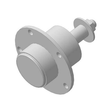 Ступица прицепа в сборе