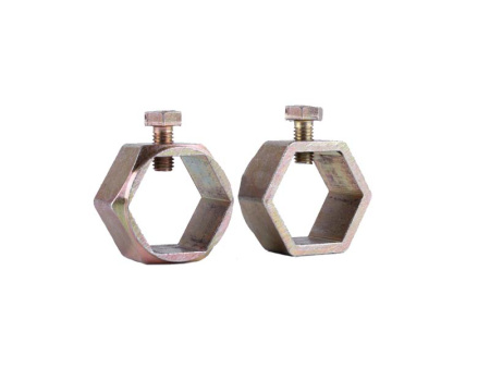 Фиксатор вала мотоблока 32x32мм шестигранный (2 шт)