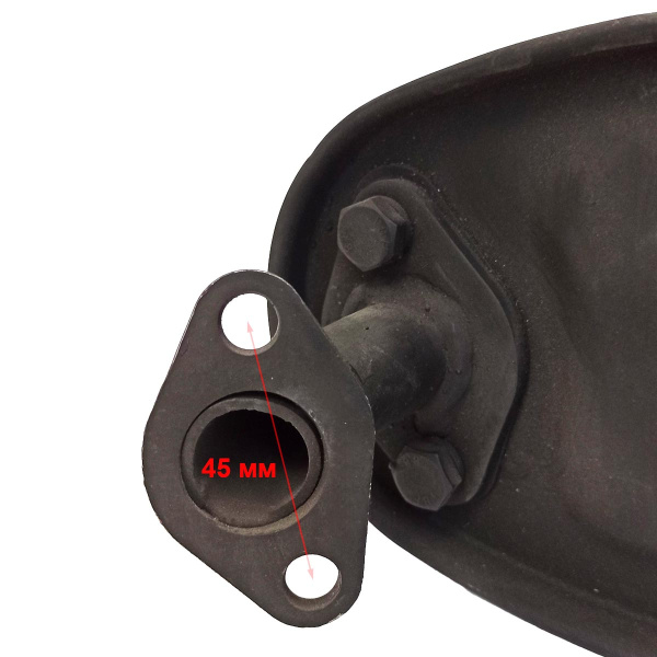 Глушитель генератора бензинового (HHY3000FE)