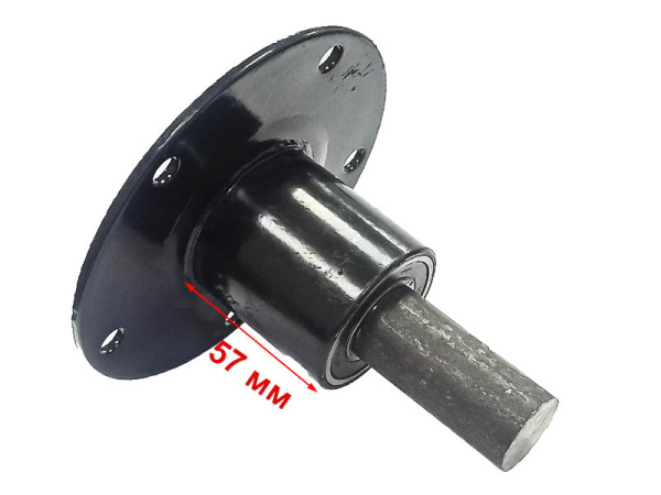 Ступица колеса тележки мотоблочной (ось 25мм)