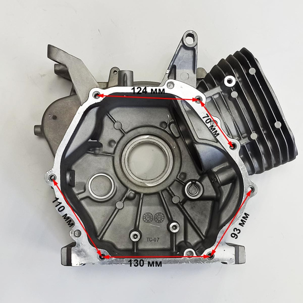 Блок двигателя 192FB (192FE, GX440E-GX460E) 92мм