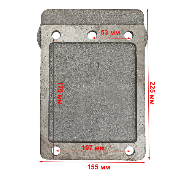 Крышка задняя корпуса КПП мотоблока