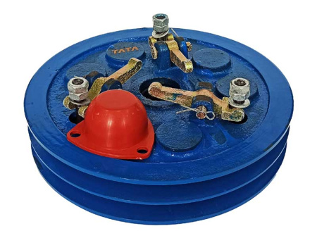 Сцепление мотоблока 2-х ручейковое в сборе