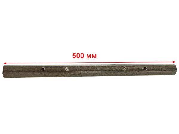 Вал шестигранный 32x32 редуктора мотоблока L-500