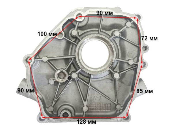 Крышка блока 168F(GX200)-170F(GX210)