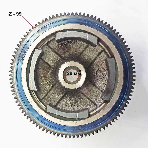 Катушка освещения 182FD-188FD-190FD-192FD-KP420E-KP460E-KP500E Lifan 18A (216Вт, комплект)  (23300-A1014-0012)