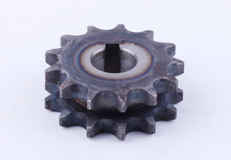 Звездочка привода фрезы двухрядная мотоблока-минитрактора Z-13
