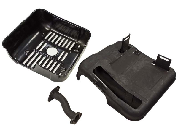 Глушитель генератора бензинового (HHY7000LE)