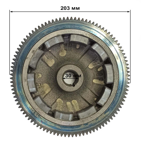 Маховик двигателя 188FE(GX390E)-192FE(GX460E) катушка до 18A