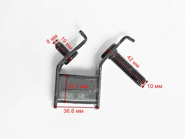 Подушка генератора (амортизатор) узкая (шпилька 10 мм)