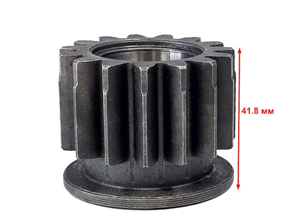 Шестерня дифференциала ведомая z-15 КПП минитрактора