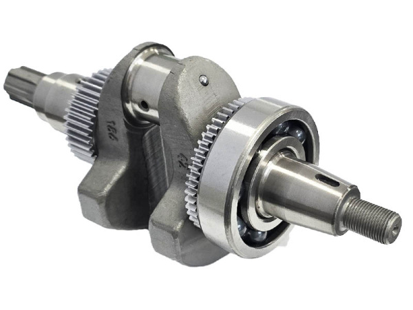 Коленвал C186F (шлиц 25мм) в сборе Lifan