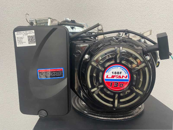 Двигатель Lifan 188F-V(вал конус 54,45мм для генератора) 13лс