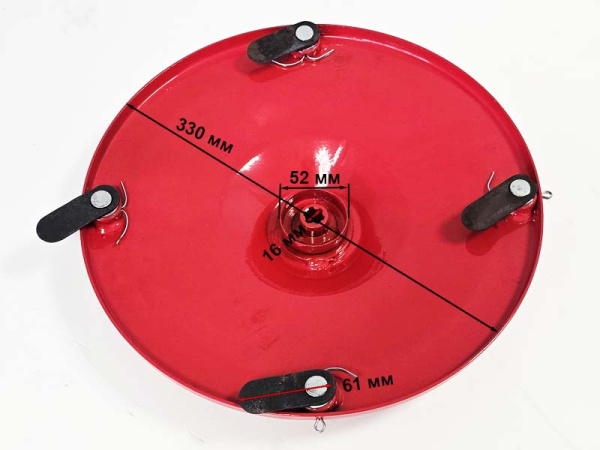 Диск косилки роторной в сборе (KRO 900)