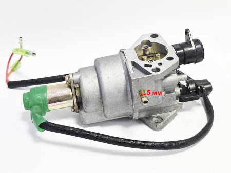 Карбюратор 177F (с электроклапаном) для генератора 