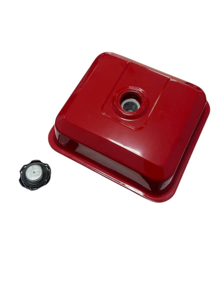 Бак топливный 177F-188F-192F (крышка винт, 6.0л) красный