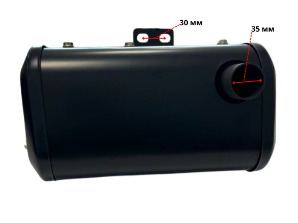 Глушитель C186F Lifan (18000-Р8610-0001)