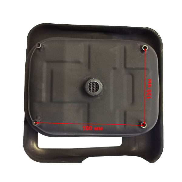 Глушитель генератора бензинового (HHY9000SE)