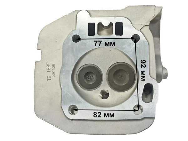 Головка блока цилиндра 188F-192F в сборе (без свечи)