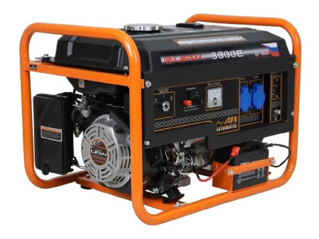  Генератор бензиновый Lifan 3500E (3GF-7)