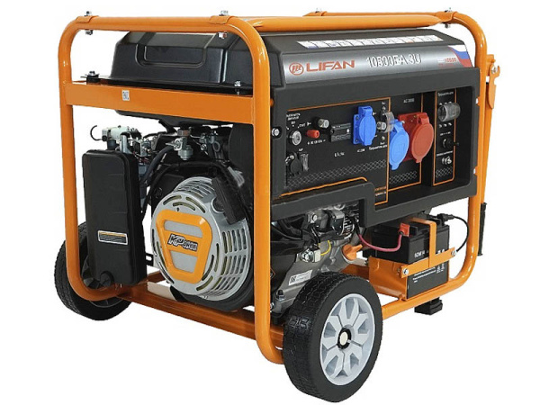  Генератор бензиновый Lifan 10500ЕА-3U