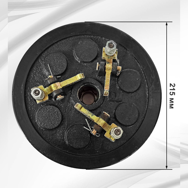 Сцепление мотоблока 2-х ручейковое в сборе (без колпачка)