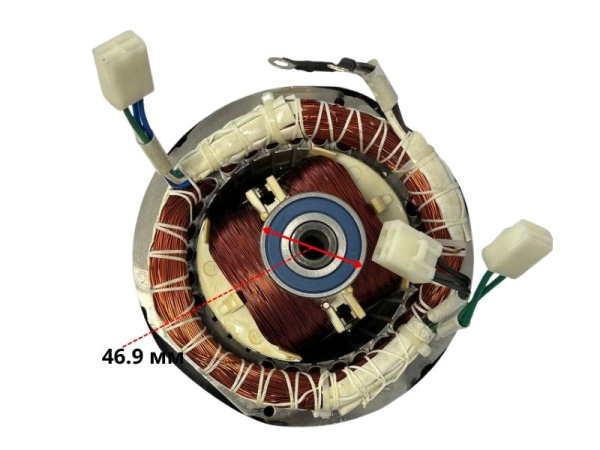 Альтернатор (статор) генератора 6500E в сборе LIFAN (31100-BG130-00098)