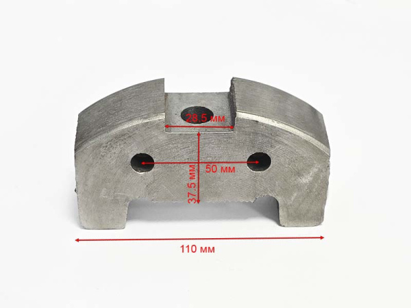 Груз балансировочный двигателя R195 (резьба М14) 2шт.