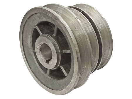 Шкив ременной пос.19мм (3 ручья,D95/81мм) Нева