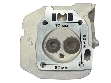 Головка блока цилиндра 188F(GX390)-192F(GX460) в сборе