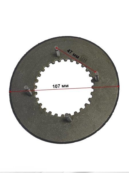 Диск сцепления прижимной редуктора понижающего